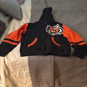 Kids Black and Orange Hoodie